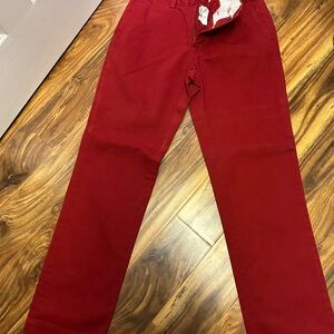 Men's Red Pants